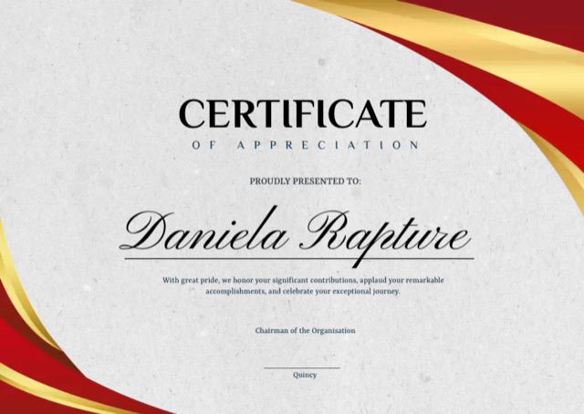Certt certificates design by Tomiwa Ola