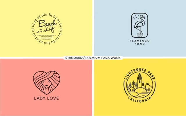 Design 2 modern minimalist logo logos design by Tomiwa Ola