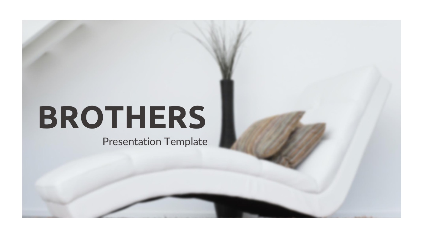 Home decoration sample slides pitch deck cover